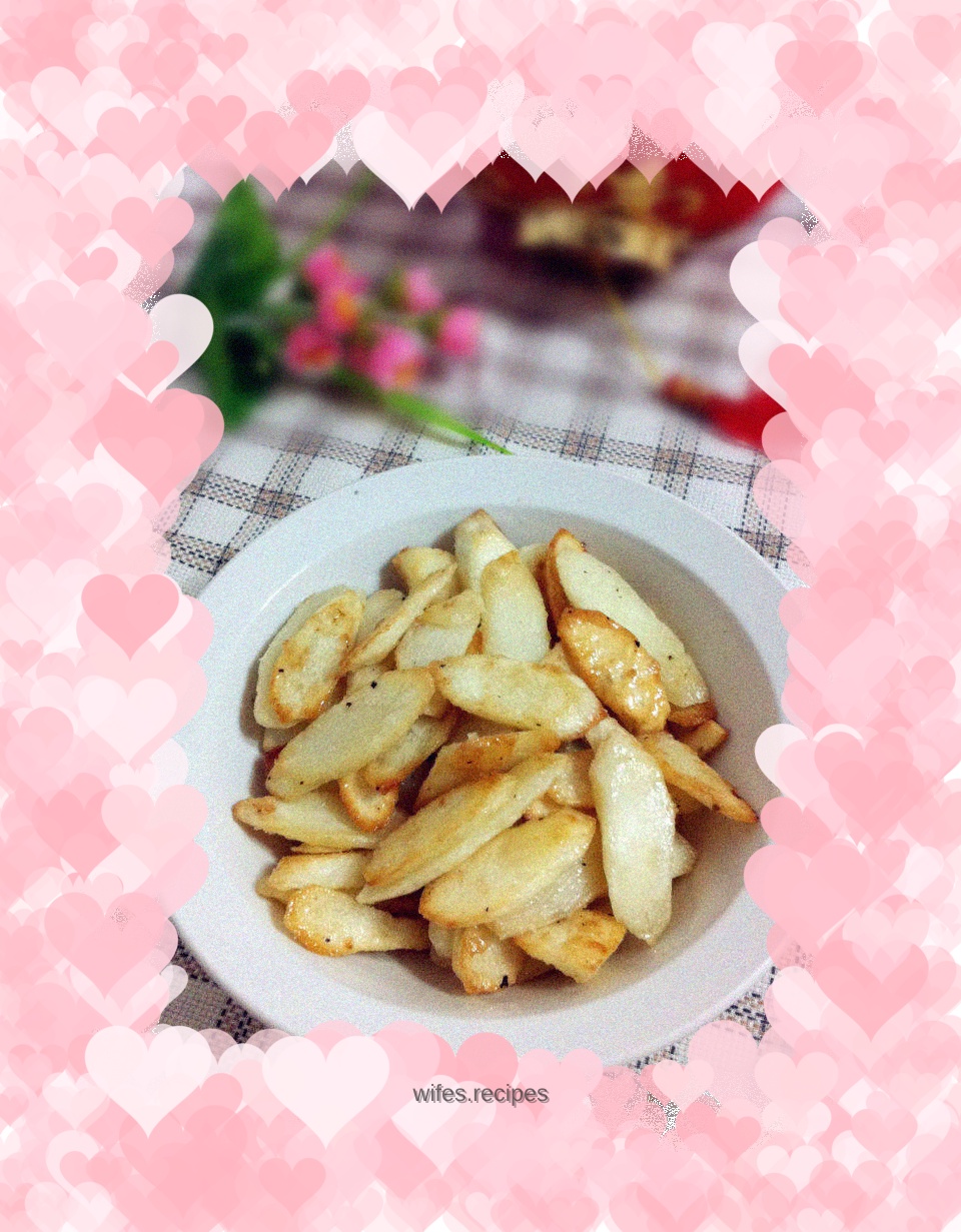 Stir-fried yam with sugar