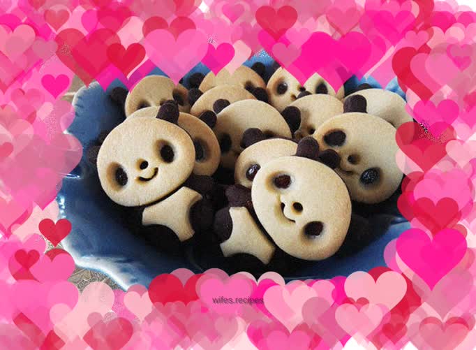 Adorable red panda biscuits - let children fall in love with eating biscuits