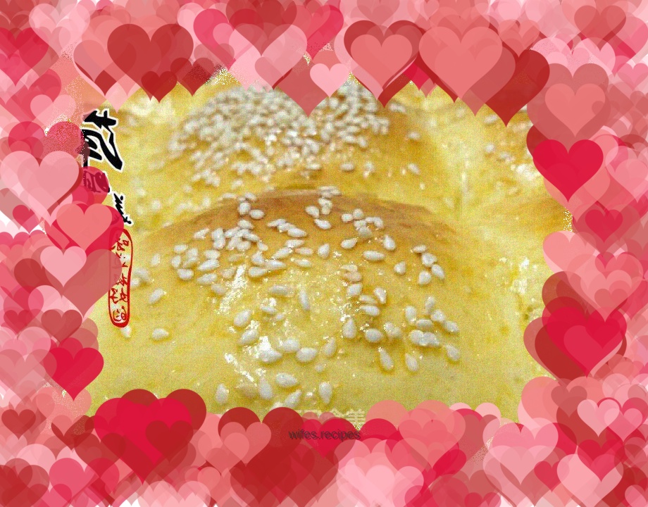 Sugar and sesame snack bag