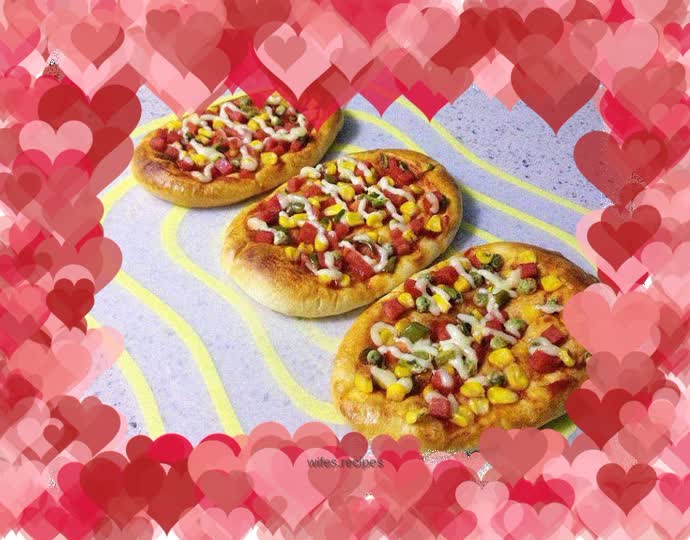 Breakfast: Ham and Corn Salad Bread