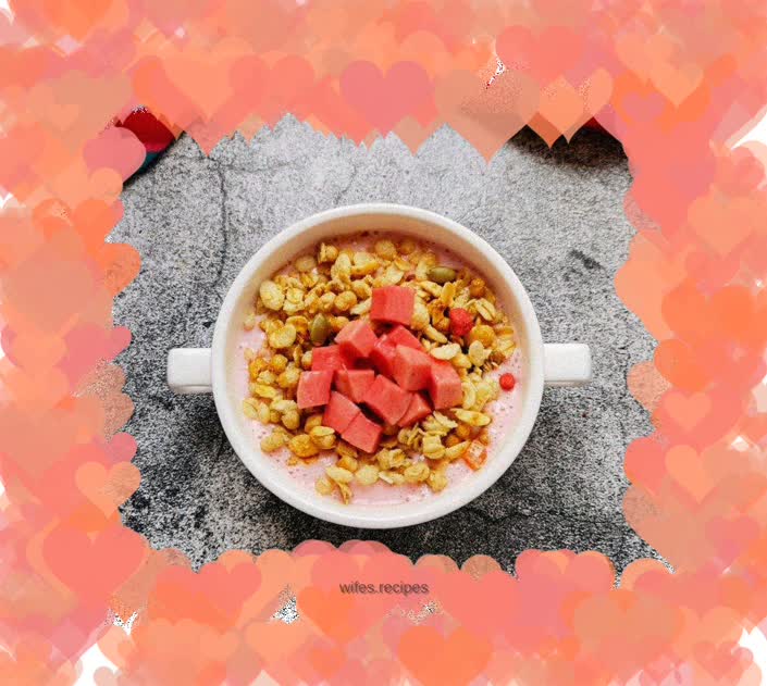 Cereal Guava Yoghurt Shake