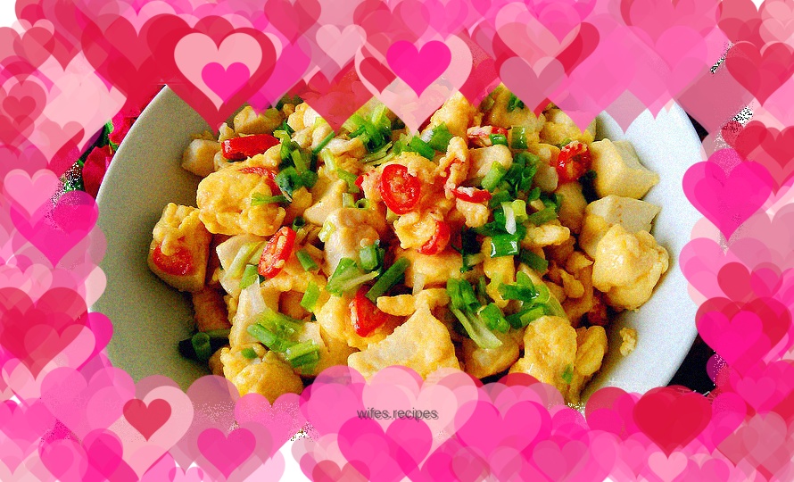 Gold and silver tofu