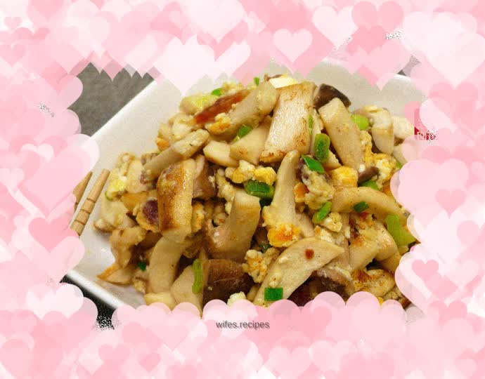 Salted Egg King Oyster Mushroom ☆ Salted Egg Stir-fried Vegetables 8