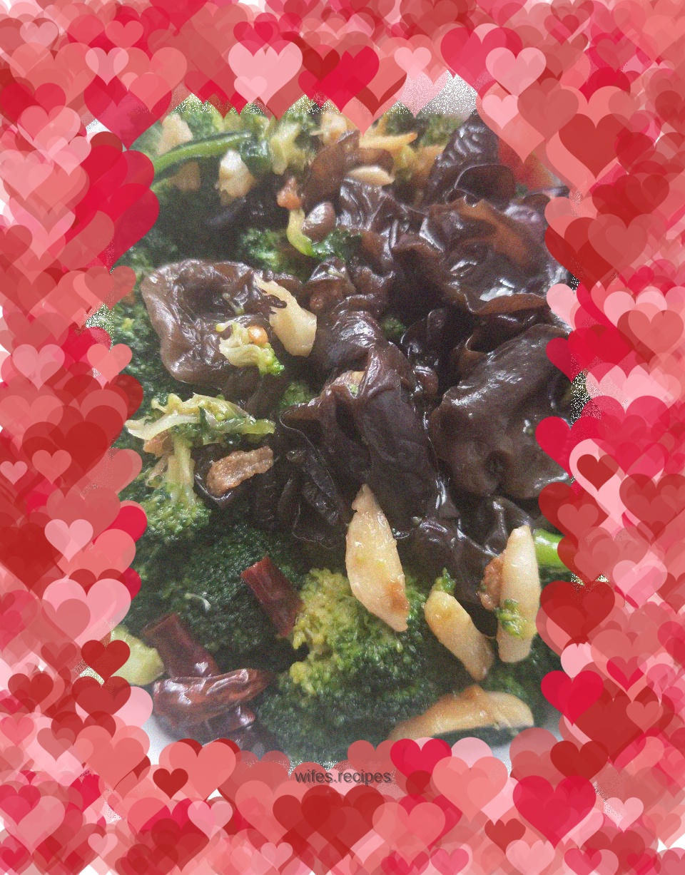 Fungus and broccoli