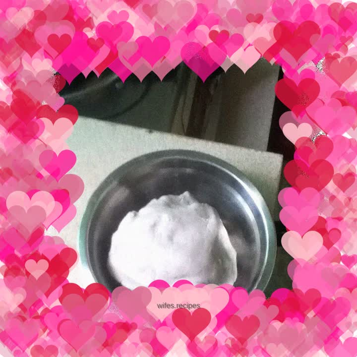 Homemade taro filling