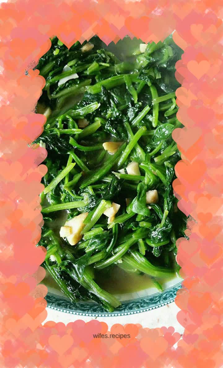 Garlic Spinach