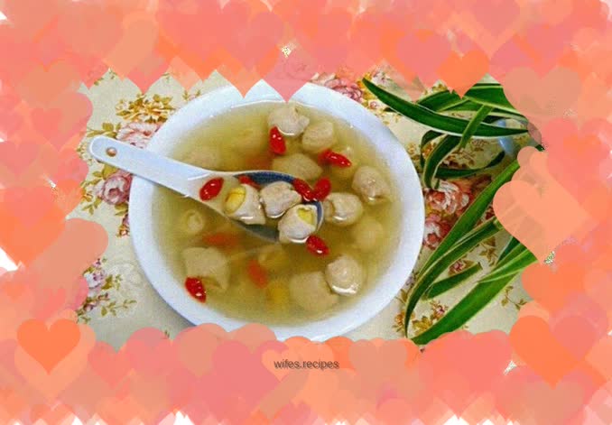 Honey Lotus Intestine Soup