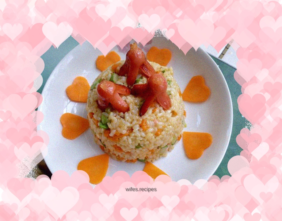 Delicious fried rice