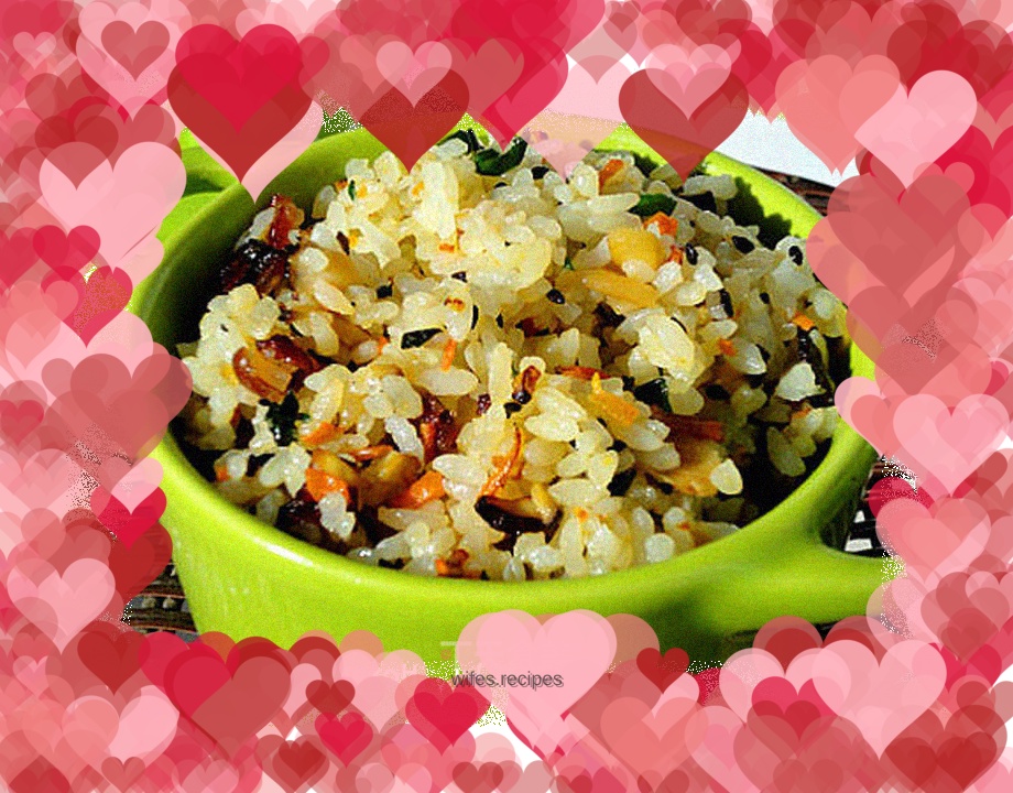 Sausage, Ginger and Lai Fried Rice