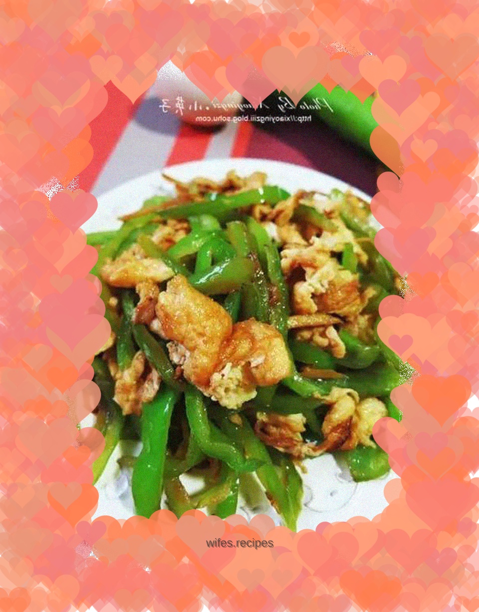 Scrambled Eggs with Spicy Peppers