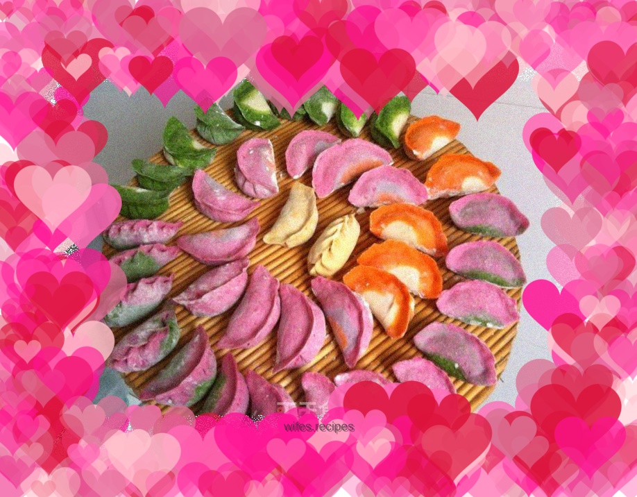 Five-color dumplings
