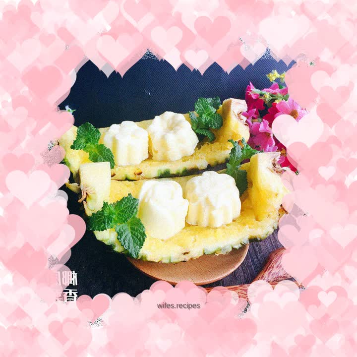 Coconut Pineapple Ice Cream