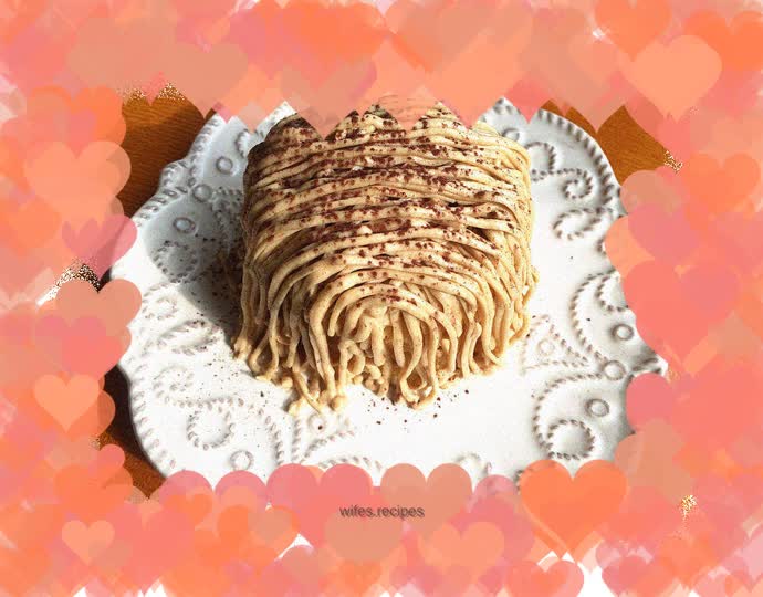 Mont Blanc Cake