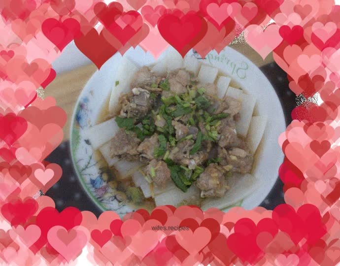 Steamed pork ribs with fermented bean curd