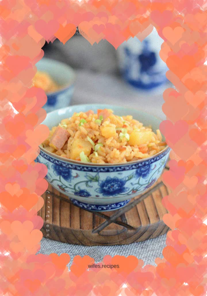 Ham Curry Braised Rice