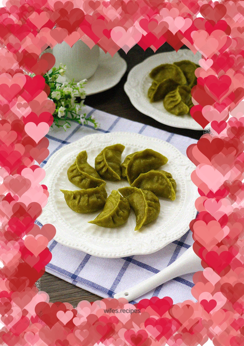 Orchid steamed dumplings