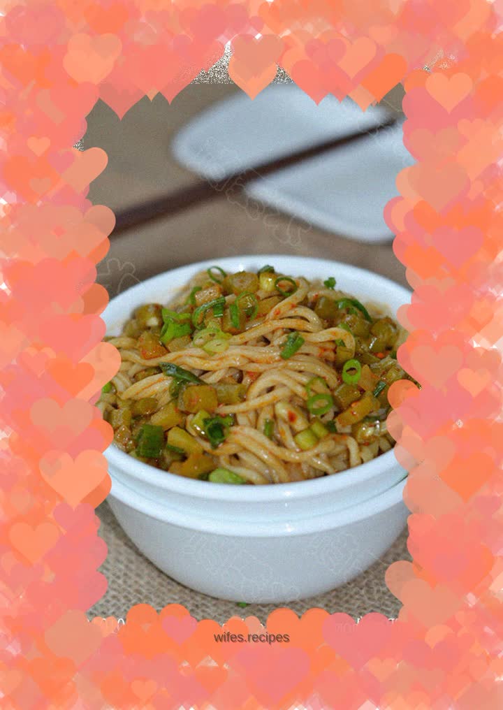 One of the five famous noodles in China----------[Hot Dry Noodles]