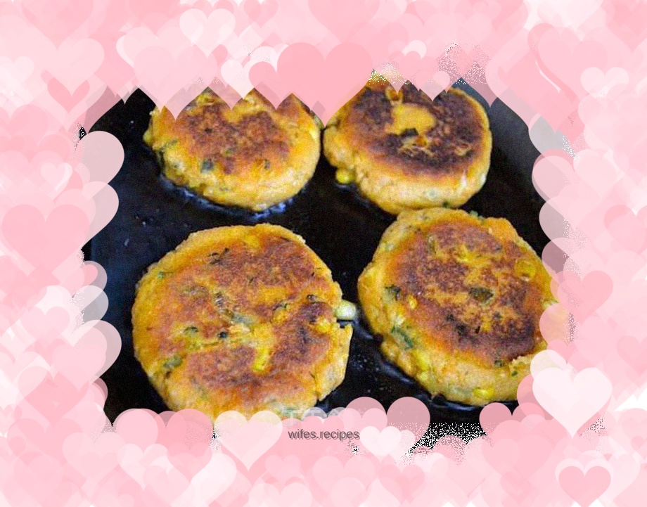 Golden sweet potato cake