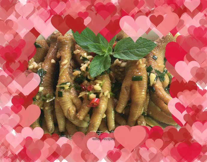 Sauce and Vinegar Chicken Feet