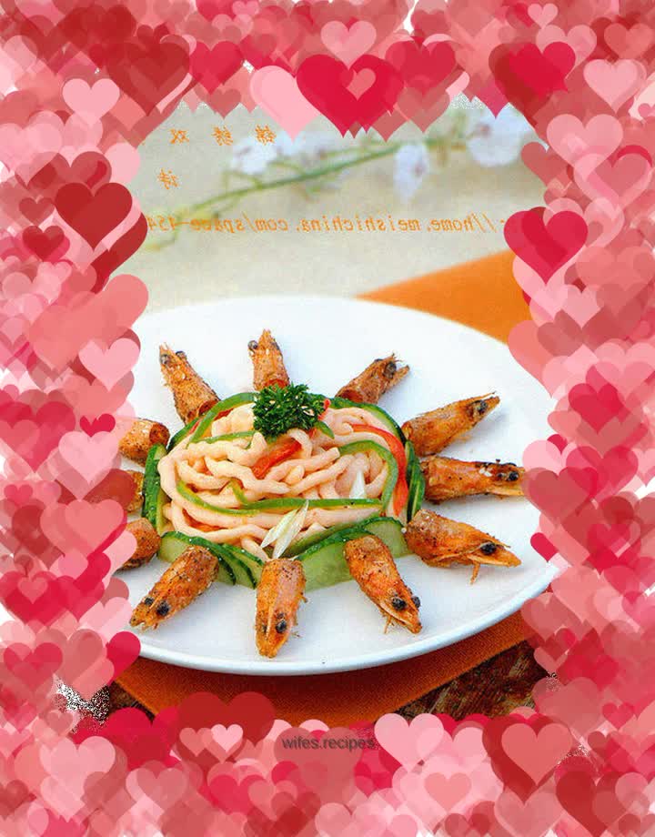 【Splendid Double Flavor Shrimp】---a combination of crispy, fragrant and tender
