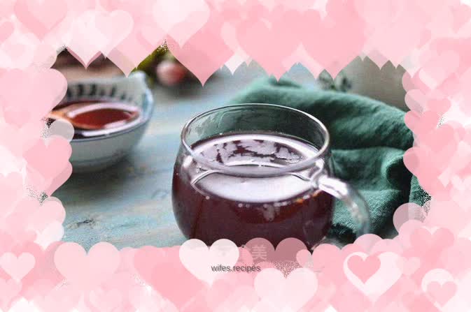 Chilled sour plum soup