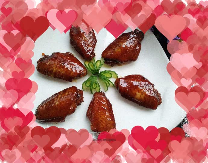 Braised chicken wings