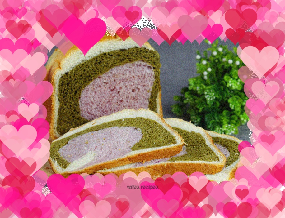 【Natural three-color toast】Bread machine version