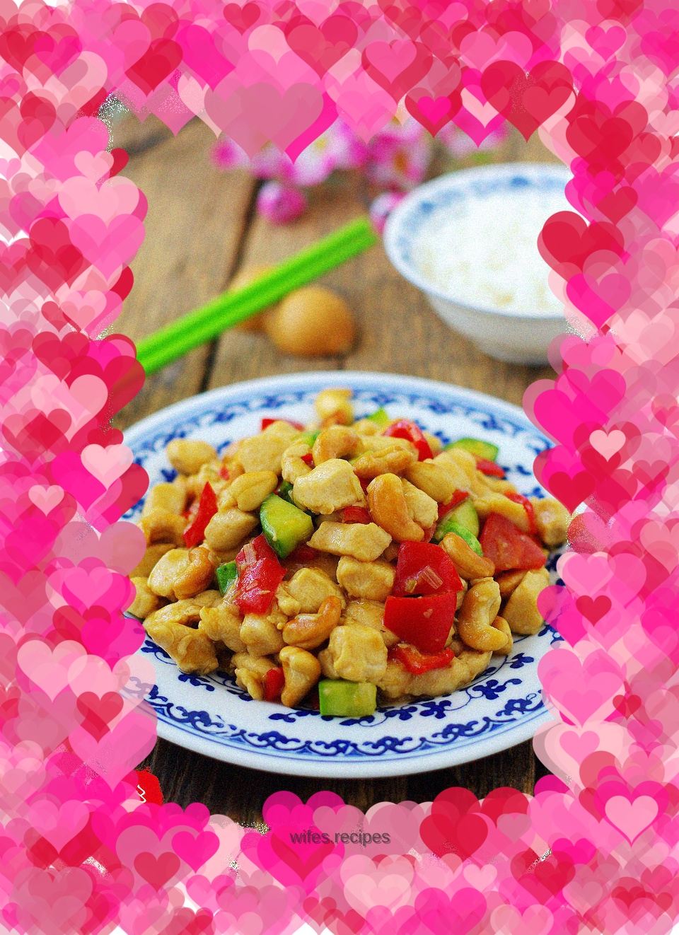 Chicken with Colorful Pepper and Cashew Nuts