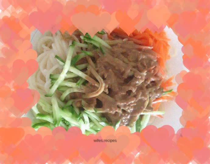 Sesame paste cold noodles