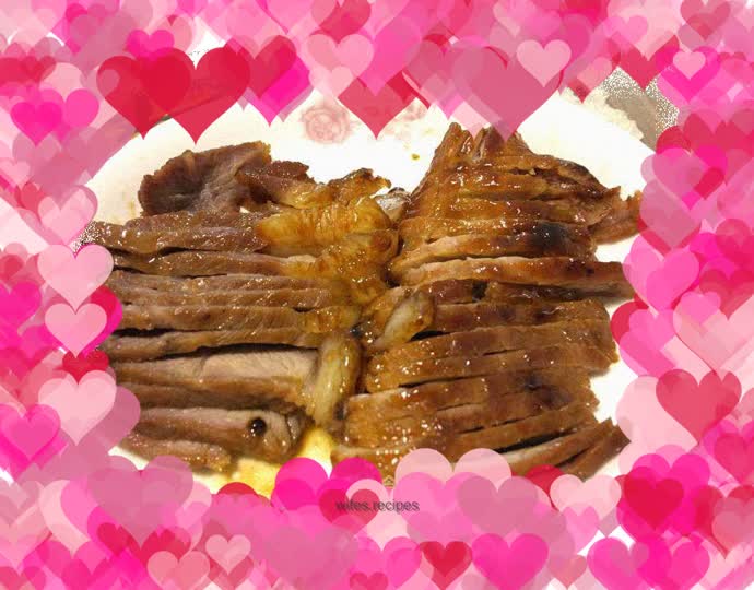 Rice cooker barbecued pork