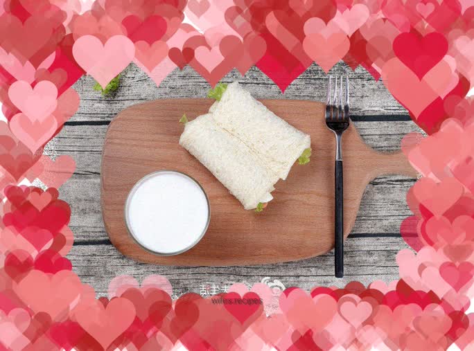 Vegetable toast rolls