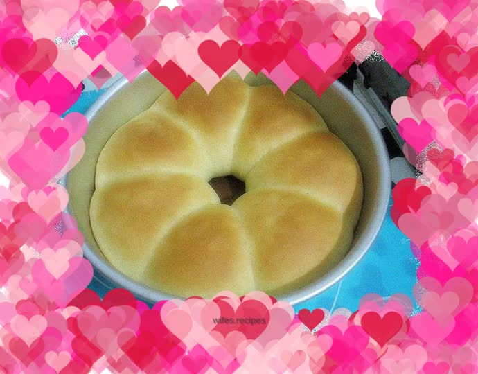 Fruit Orange Blossom Bread (soft, one-time fermentation)