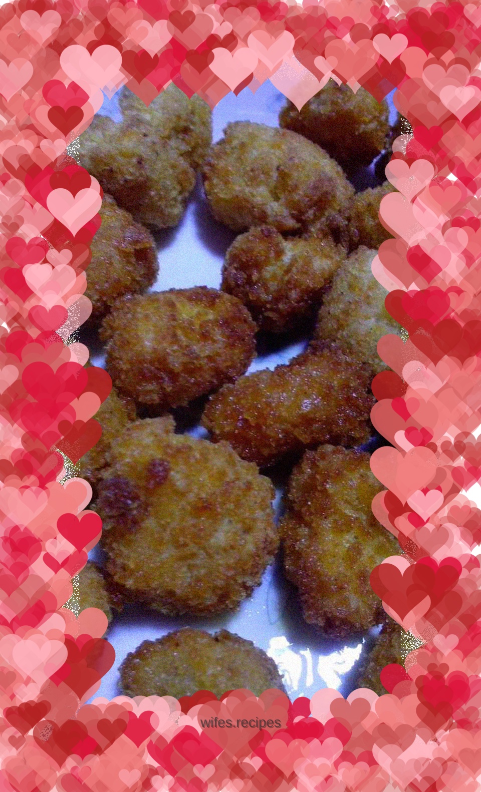 Homemade chicken popcorn