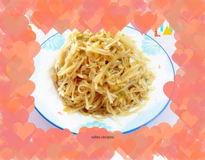 Cold Shredded Potatoes