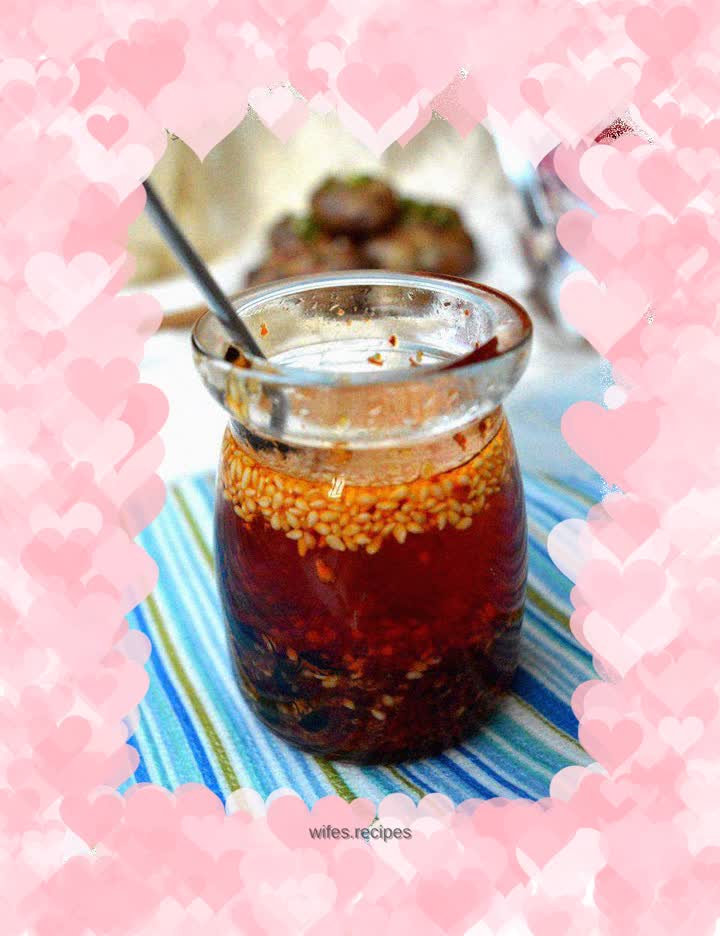 Homemade chili oil