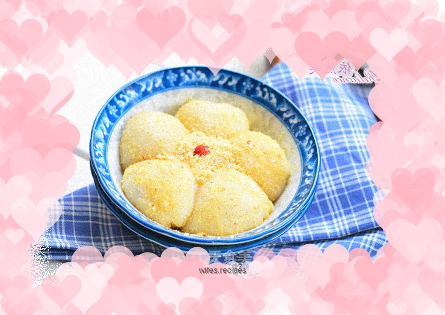Snacks-Bread machine version of glutinous rice cakes