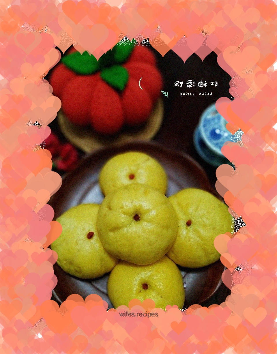 Pumpkin, Sweet Potato and Bean Buns