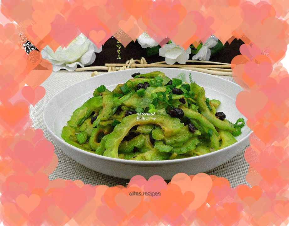 Stir-fried Bitter Melon with Black Bean Sauce
