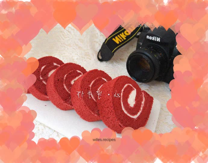 Red Velvet Cake Roll