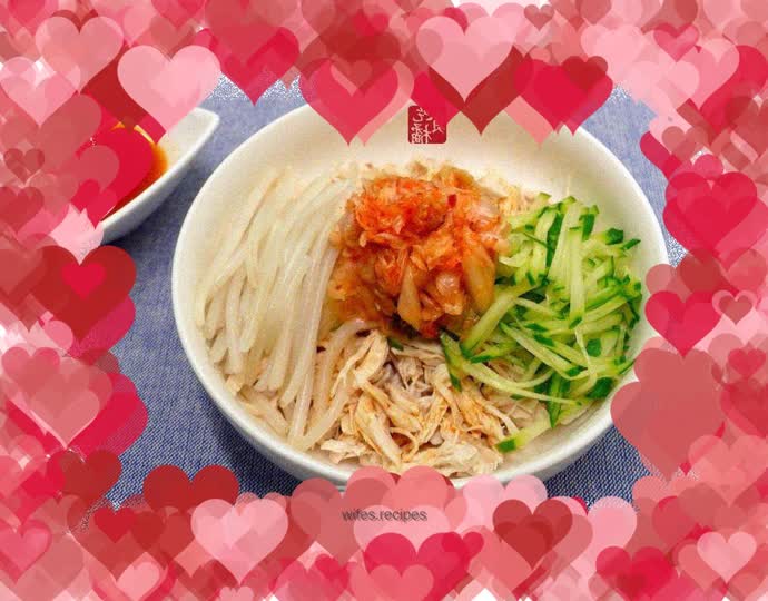 Kimchi Shredded Chicken Salad ★Shredded Chicken Snack 10