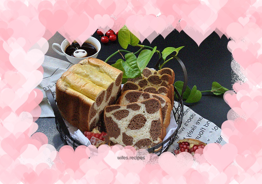 Giraffe spotted toast