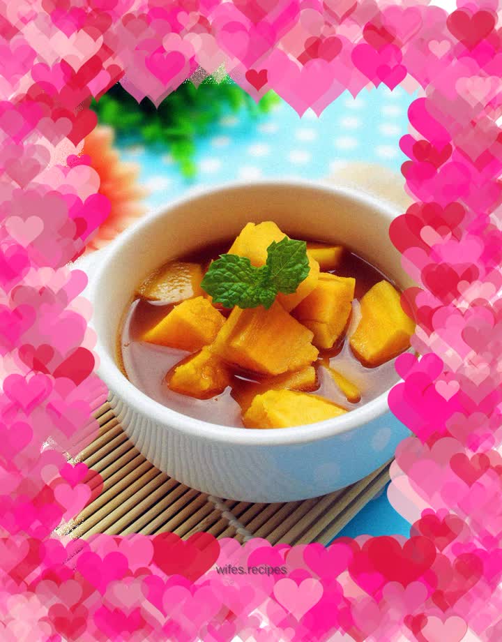 Sweet potato syrup