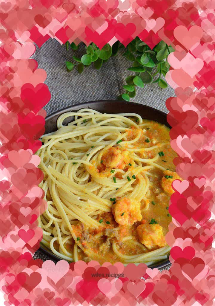 Curry Shrimp Pasta