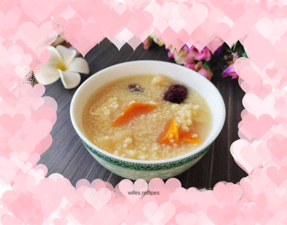 Apple Pumpkin Red Date Millet Porridge