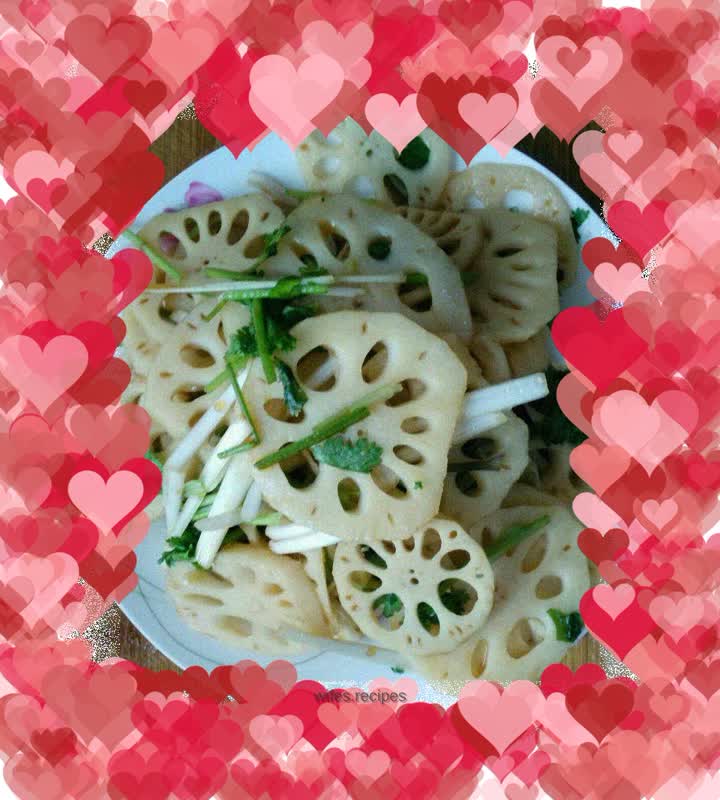 Cold lotus root