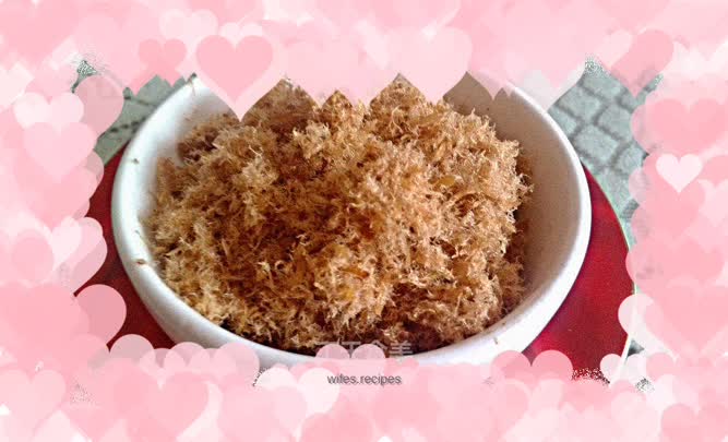 Infant nutrition meat floss