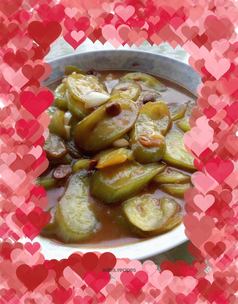 Sauce-flavored loofah