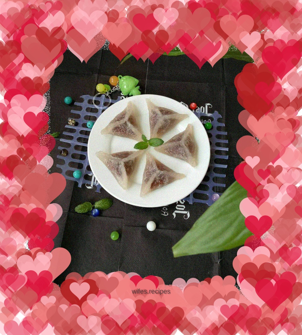 Crystal Bean Paste Bun