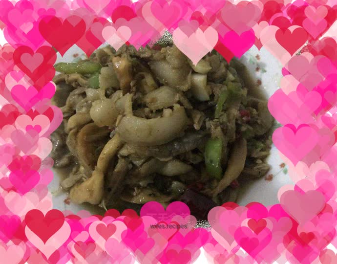 Stir-fried Pork with Mushrooms