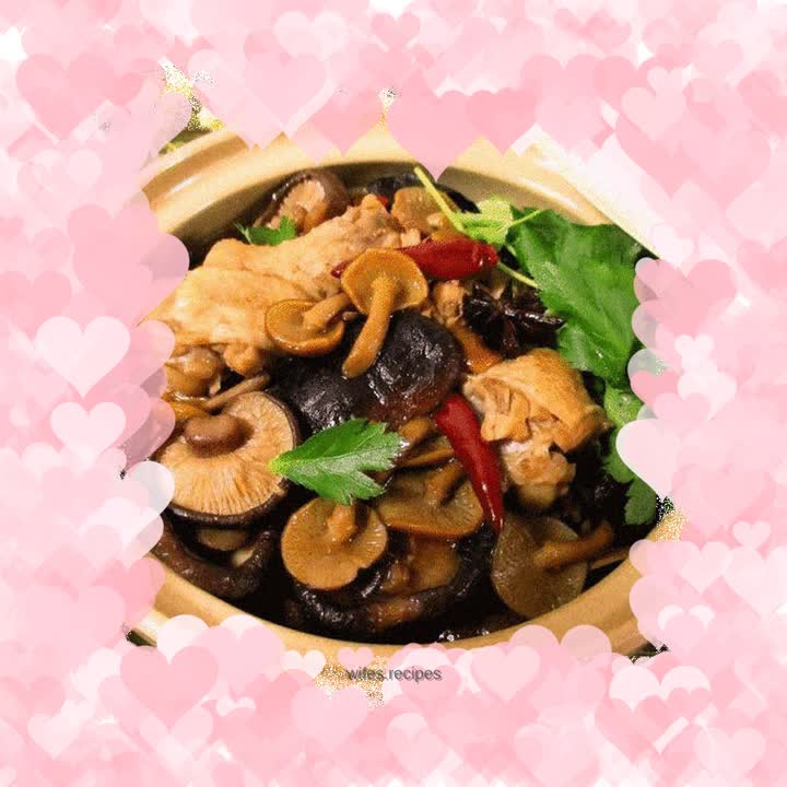 (12 Flavor Reproductions) Chicken Stewed with Mushrooms